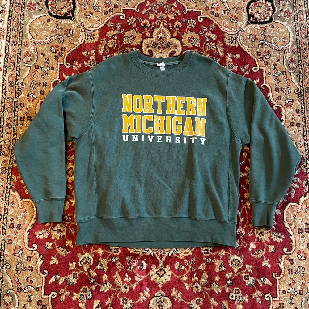 Champion Green NMU Sweatshirt